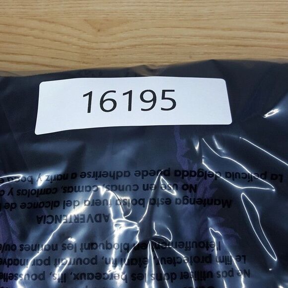 MARC JACOBS Dress Womens Size 8 Black Purple Feather Cross Strap Wrap Around - Picture 6 of 6